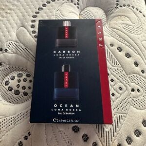 Prada Luna Rossa Fragrance Box - Navy and Red